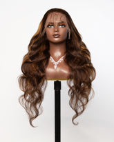 Body Wave Highlight 13X4 Transparent Lace Wig